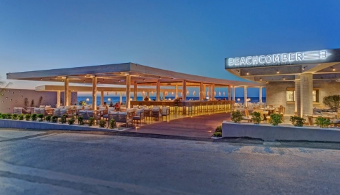 Beachcomber Restaurant- Cocktail Bar In Kreta 2014