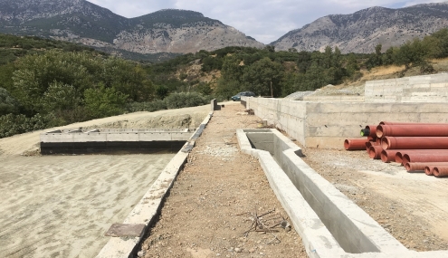 Municipality of  Festos - Wastewater treatment of  Zaros with natural systems - 2017