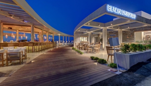 Beachcomber Restaurant- Cocktail Bar In Crete 2014