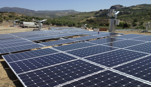 Φ/Β σταθμός με τράκερ 80KWp - Δρετάκης Γεώργιος - 2012