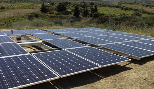 Φ/Β σταθμός με τράκερ 80KWp - Δρετάκης Γεώργιος - 2012