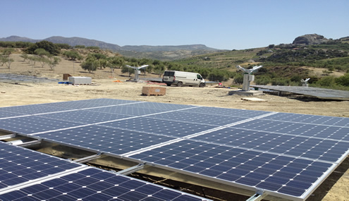 Φ/Β σταθμός με τράκερ 80KWp - Δρετάκης Γεώργιος - 2012