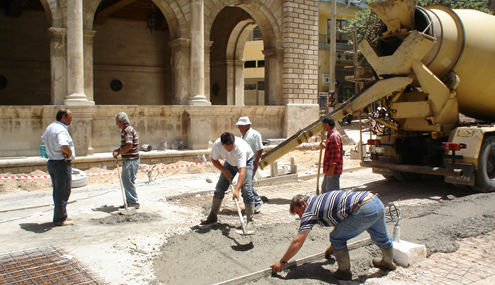 Paving of the south part of 25th Augoustou Str. - 2006
