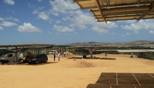 P/V station with sun-tracking 80KWp -Mak energeiaki U.P.- 2012