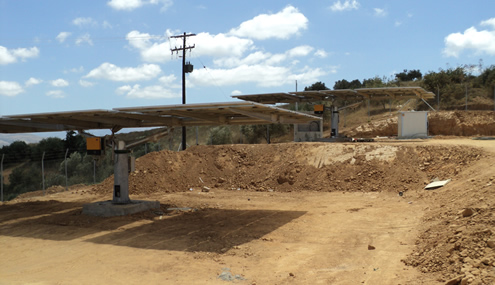 P/V station with sun-tracking 80KWp -Mak energeiaki U.P.- 2012